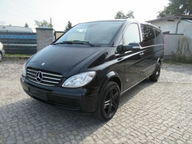 Чорний Мерседес Віано, об'ємом двигуна 2.2 л та пробігом 291 тис. км за 13500 $, фото 1 на Automoto.ua