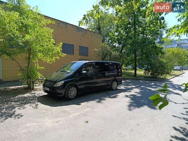 Черный Мерседес Виано, объемом двигателя 2.99 л и пробегом 266 тыс. км за 18500 $, фото 1 на Automoto.ua