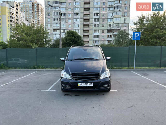 Черный Мерседес Виано, объемом двигателя 3.5 л и пробегом 103 тыс. км за 22500 $, фото 1 на Automoto.ua