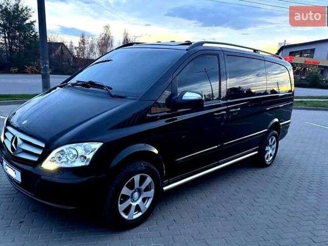 Черный Мерседес Виано, объемом двигателя 2.2 л и пробегом 300 тыс. км за 19500 $, фото 1 на Automoto.ua