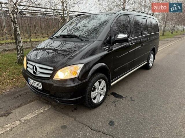 Черный Мерседес Виано, объемом двигателя 2.14 л и пробегом 286 тыс. км за 18700 $, фото 1 на Automoto.ua