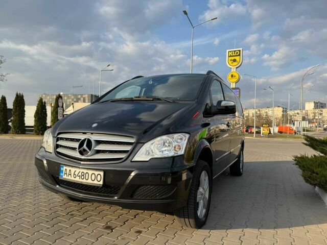 Черный Мерседес Виано, объемом двигателя 2.14 л и пробегом 285 тыс. км за 20500 $, фото 1 на Automoto.ua
