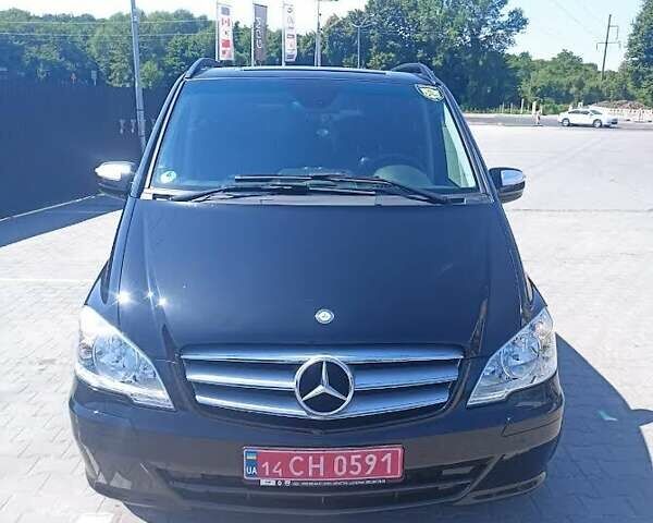 Чорний Мерседес Віано, об'ємом двигуна 2.14 л та пробігом 225 тис. км за 16990 $, фото 1 на Automoto.ua