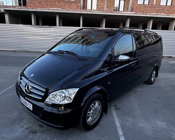 Черный Мерседес Виано, объемом двигателя 2.99 л и пробегом 306 тыс. км за 22500 $, фото 1 на Automoto.ua