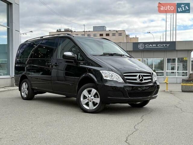 Черный Мерседес Виано, объемом двигателя 2.14 л и пробегом 238 тыс. км за 21500 $, фото 1 на Automoto.ua
