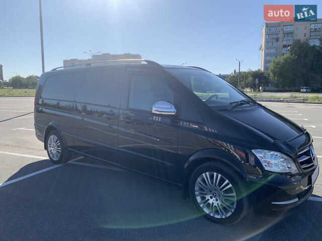 Черный Мерседес Виано, объемом двигателя 2.15 л и пробегом 230 тыс. км за 29800 $, фото 1 на Automoto.ua