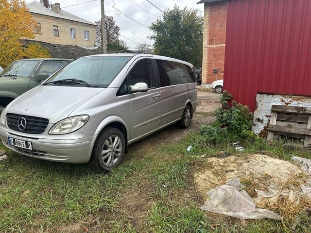 Серый Мерседес Виано, объемом двигателя 2.2 л и пробегом 210 тыс. км за 5600 $, фото 1 на Automoto.ua