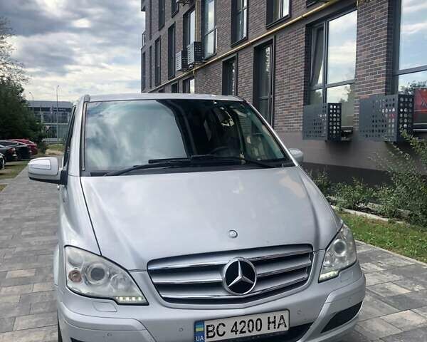 Серый Мерседес Виано, объемом двигателя 2.14 л и пробегом 551 тыс. км за 14990 $, фото 1 на Automoto.ua