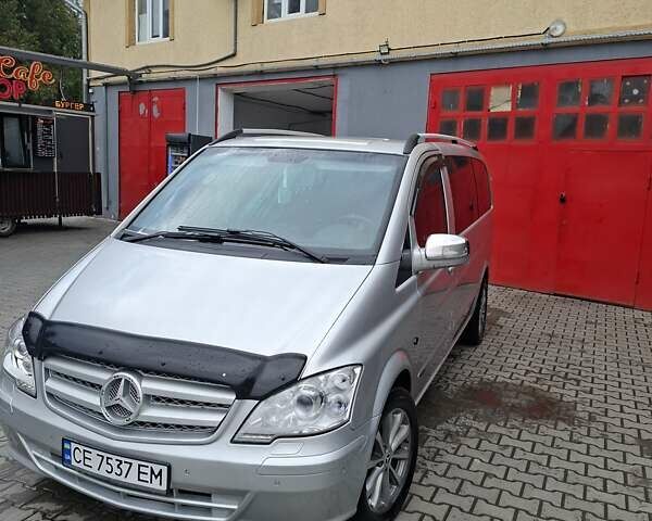 Серый Мерседес Виано, объемом двигателя 3 л и пробегом 342 тыс. км за 18500 $, фото 1 на Automoto.ua