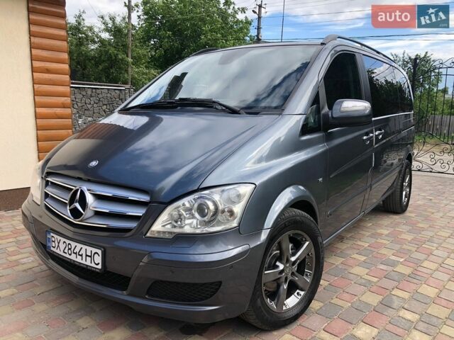 Серый Мерседес Виано, объемом двигателя 3 л и пробегом 367 тыс. км за 13800 $, фото 1 на Automoto.ua