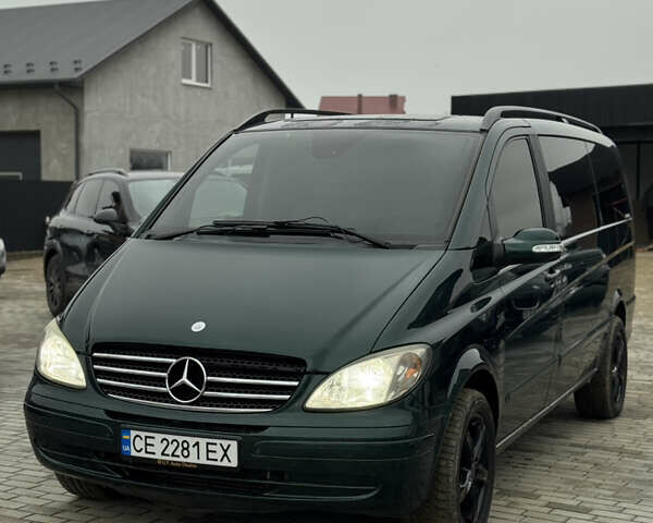 Зеленый Мерседес Виано, объемом двигателя 2.15 л и пробегом 361 тыс. км за 8900 $, фото 1 на Automoto.ua