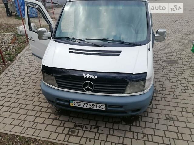 Белый Мерседес Vito 108, объемом двигателя 2.1 л и пробегом 450 тыс. км за 5000 $, фото 1 на Automoto.ua