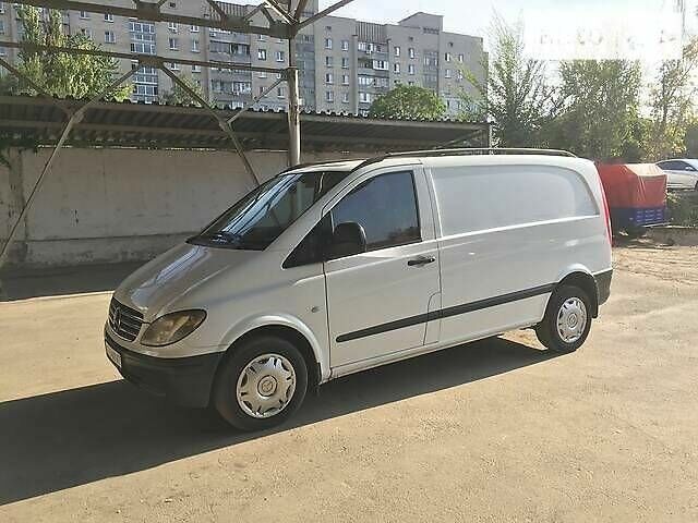 Белый Мерседес Vito 109, объемом двигателя 2.2 л и пробегом 375 тыс. км за 7150 $, фото 1 на Automoto.ua