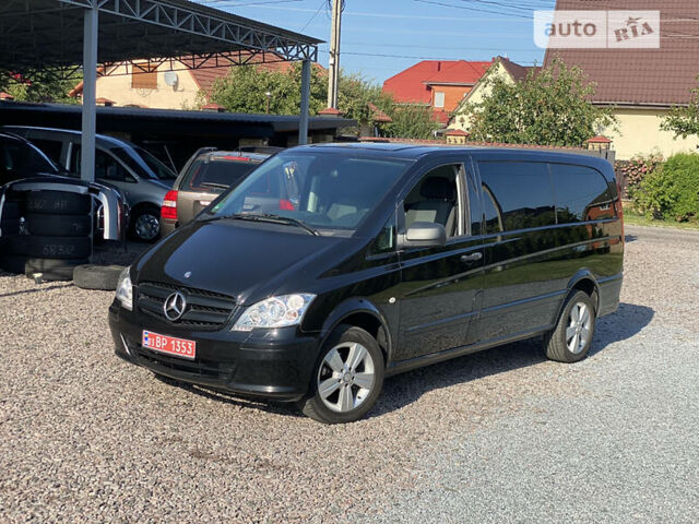 Чорний Мерседес Vito 113, об'ємом двигуна 2.2 л та пробігом 210 тис. км за 15850 $, фото 1 на Automoto.ua