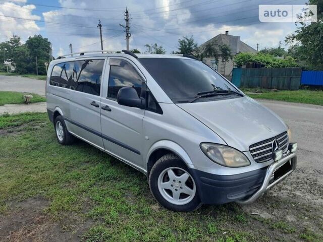 Сірий Мерседес Vito 115, об'ємом двигуна 2.1 л та пробігом 407 тис. км за 8300 $, фото 1 на Automoto.ua