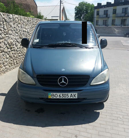 Сірий Мерседес Vito 115, об'ємом двигуна 2.2 л та пробігом 430 тис. км за 5900 $, фото 1 на Automoto.ua