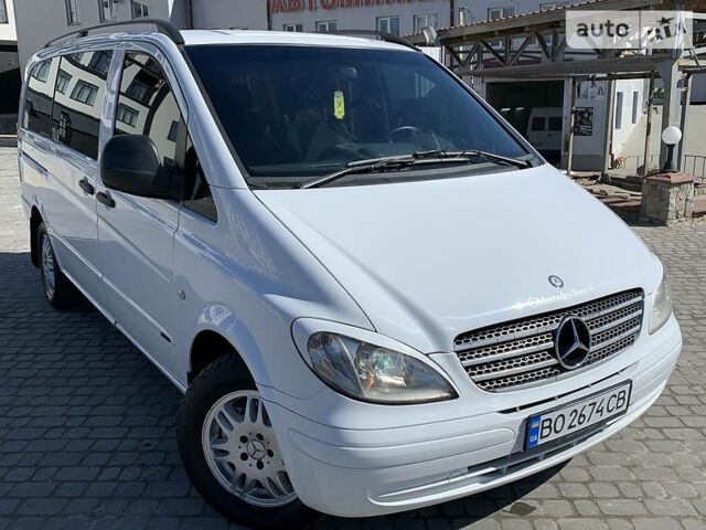 Белый Мерседес Vito 120, объемом двигателя 3 л и пробегом 359 тыс. км за 9900 $, фото 1 на Automoto.ua