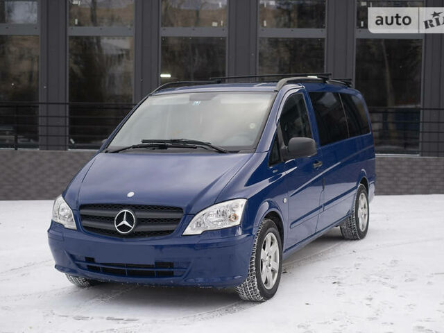 Синій Мерседес Vito 122, об'ємом двигуна 3 л та пробігом 320 тис. км за 18200 $, фото 1 на Automoto.ua