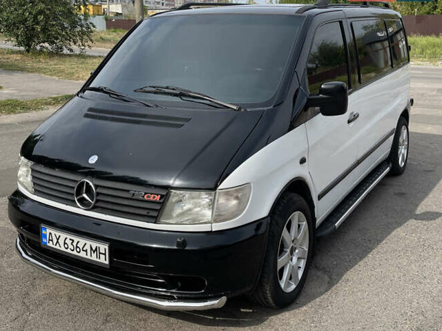 Белый Мерседес Вито, объемом двигателя 2.15 л и пробегом 271 тыс. км за 7500 $, фото 1 на Automoto.ua