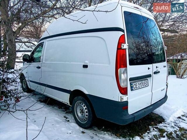 Белый Мерседес Вито, объемом двигателя 2.1 л и пробегом 435 тыс. км за 7555 $, фото 1 на Automoto.ua