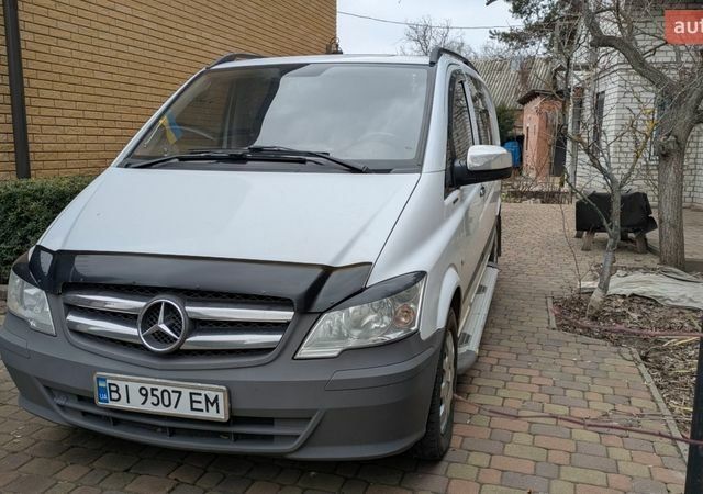 Білий Мерседес Віто, об'ємом двигуна 2.2 л та пробігом 330 тис. км за 10000 $, фото 1 на Automoto.ua