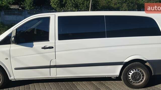 Белый Мерседес Вито, объемом двигателя 2.14 л и пробегом 313 тыс. км за 13850 $, фото 1 на Automoto.ua