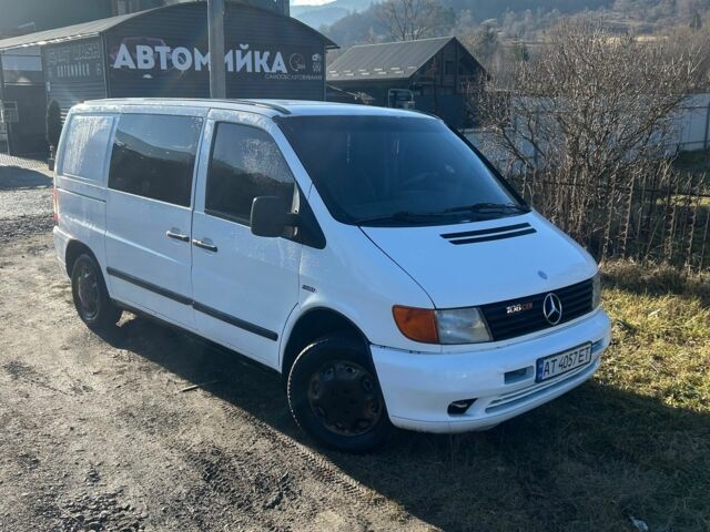 Белый Мерседес Вито, объемом двигателя 2.2 л и пробегом 414 тыс. км за 4500 $, фото 1 на Automoto.ua