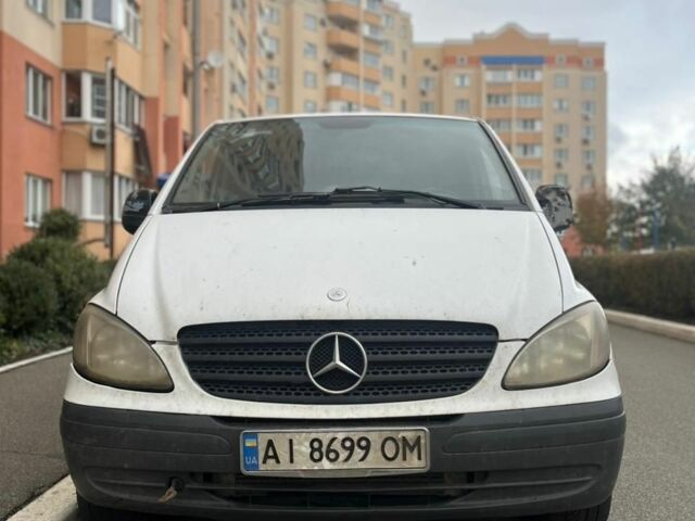 Мерседес Віто 2005 у Буче на Automoto.ua Білий Мерседес Віто, об'ємом двигуна 2.1 л та пробігом 520 тис. км за 2500 $, фото 1 на Automoto.ua