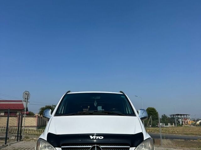 Белый Мерседес Вито, объемом двигателя 2.1 л и пробегом 380 тыс. км за 7650 $, фото 1 на Automoto.ua