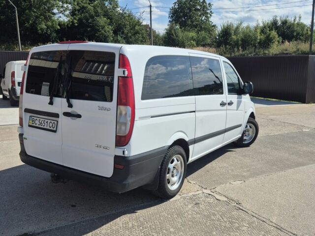 Белый Мерседес Вито, объемом двигателя 2 л и пробегом 250 тыс. км за 6900 $, фото 1 на Automoto.ua