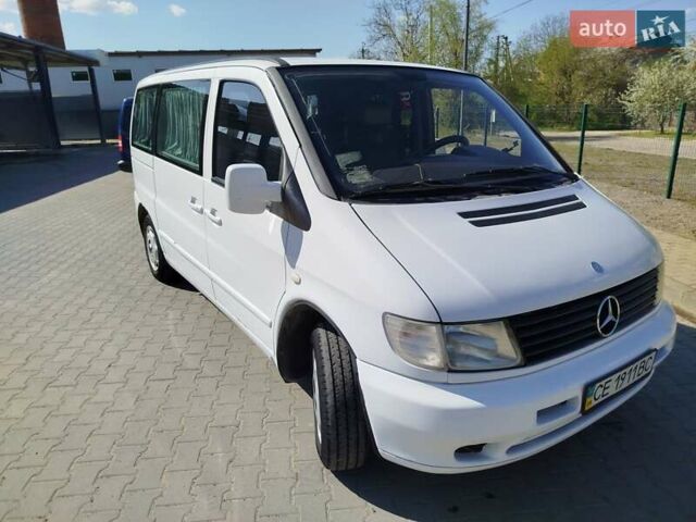 Белый Мерседес Вито, объемом двигателя 2.3 л и пробегом 388 тыс. км за 3500 $, фото 1 на Automoto.ua