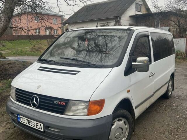 Білий Мерседес Віто, об'ємом двигуна 2.2 л та пробігом 360 тис. км за 2600 $, фото 1 на Automoto.ua
