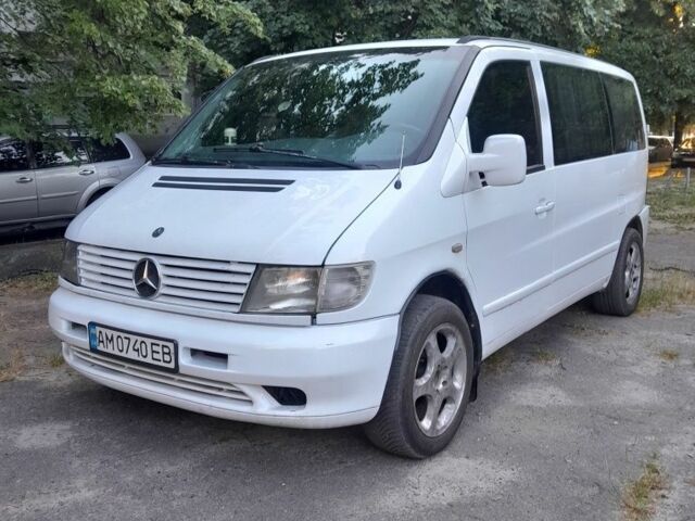 Білий Мерседес Віто, об'ємом двигуна 2 л та пробігом 600 тис. км за 2814 $, фото 1 на Automoto.ua