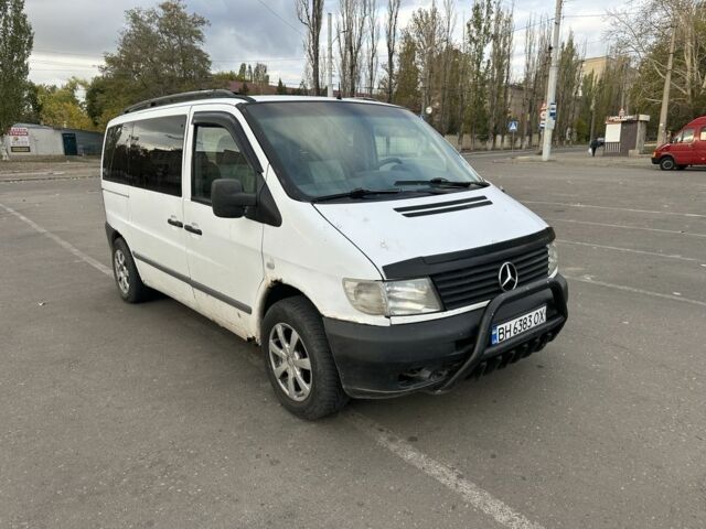 Мерседес Вито 2001 в Николаеве на Automoto.ua Белый Мерседес Вито, объемом двигателя 2.2 л и пробегом 300 тыс. км за 3600 $, фото 1 на Automoto.ua