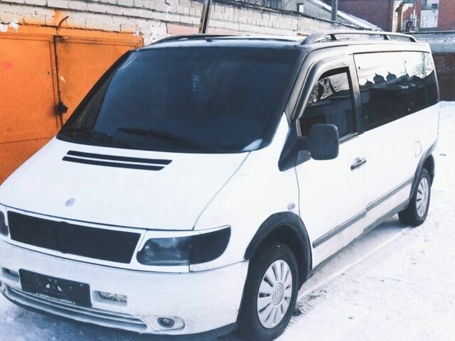 Білий Мерседес Віто, об'ємом двигуна 2 л та пробігом 400 тис. км за 3143 $, фото 1 на Automoto.ua