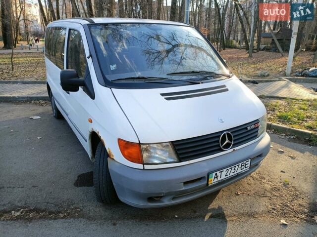 Білий Мерседес Віто, об'ємом двигуна 2.2 л та пробігом 345 тис. км за 3500 $, фото 1 на Automoto.ua