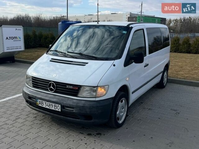 Белый Мерседес Вито, объемом двигателя 2.15 л и пробегом 600 тыс. км за 4350 $, фото 1 на Automoto.ua