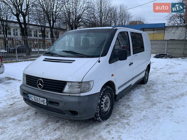 Білий Мерседес Віто, об'ємом двигуна 2.15 л та пробігом 389 тис. км за 2750 $, фото 1 на Automoto.ua