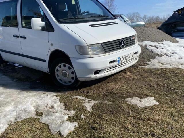 Білий Мерседес Віто, об'ємом двигуна 2.2 л та пробігом 340 тис. км за 4800 $, фото 1 на Automoto.ua