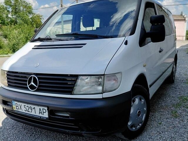 Білий Мерседес Віто, об'ємом двигуна 2.2 л та пробігом 600 тис. км за 5200 $, фото 1 на Automoto.ua