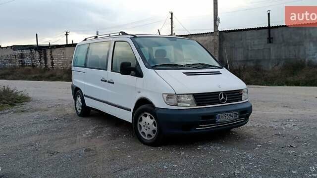 Білий Мерседес Віто, об'ємом двигуна 2.15 л та пробігом 280 тис. км за 5750 $, фото 1 на Automoto.ua