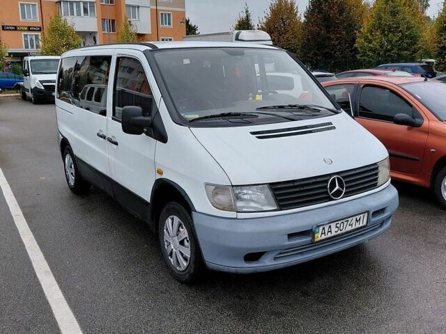 Білий Мерседес Віто, об'ємом двигуна 2.2 л та пробігом 370 тис. км за 2700 $, фото 1 на Automoto.ua