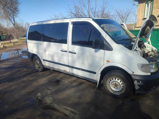 Білий Мерседес Віто, об'ємом двигуна 2.2 л та пробігом 3 тис. км за 2600 $, фото 1 на Automoto.ua