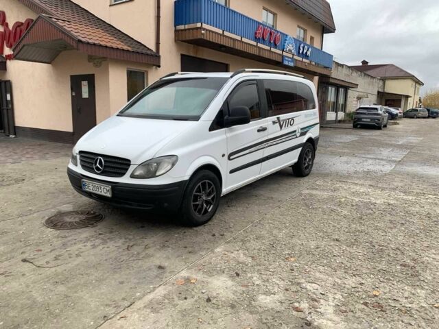 Белый Мерседес Вито, объемом двигателя 2.2 л и пробегом 399 тыс. км за 6200 $, фото 1 на Automoto.ua