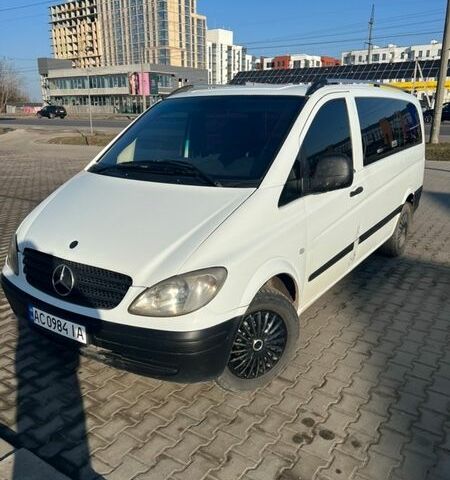 Білий Мерседес Віто, об'ємом двигуна 2.15 л та пробігом 500 тис. км за 6250 $, фото 1 на Automoto.ua