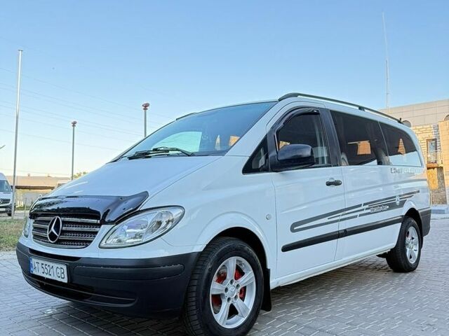 Белый Мерседес Вито, объемом двигателя 2.15 л и пробегом 320 тыс. км за 7499 $, фото 1 на Automoto.ua