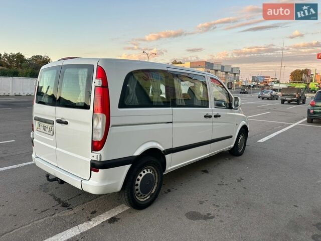 Білий Мерседес Віто, об'ємом двигуна 2.2 л та пробігом 310 тис. км за 6500 $, фото 1 на Automoto.ua