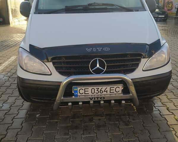 Белый Мерседес Вито, объемом двигателя 2.15 л и пробегом 360 тыс. км за 6500 $, фото 1 на Automoto.ua