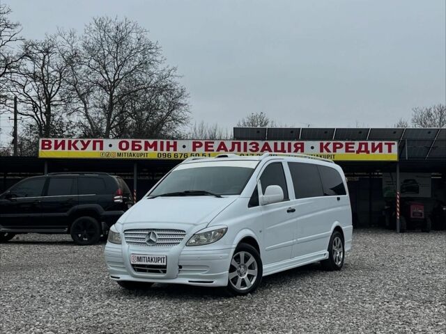 Белый Мерседес Вито, объемом двигателя 0 л и пробегом 254 тыс. км за 7500 $, фото 1 на Automoto.ua