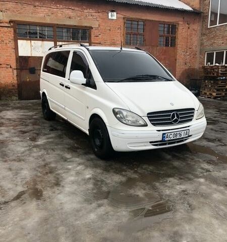Білий Мерседес Віто, об'ємом двигуна 2.15 л та пробігом 280 тис. км за 5100 $, фото 1 на Automoto.ua